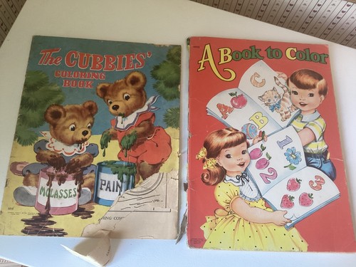 Vintage giant size coloring - ,