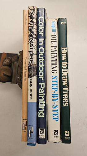 Lot painting books - of, 5